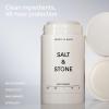 imageSALT ampamp STONE Aluminum Free Deodorant  Extra Strength 48 Hour Protection for Women ampamp Men  Made with Seaweed Extracts Shea Butter ampamp Prebiotics Saffron ampamp CedarNeroli  Basil