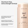 imageSALT ampamp STONE Aluminum Free Deodorant  Extra Strength 48 Hour Protection for Women ampamp Men  Made with Seaweed Extracts Shea Butter ampamp Prebiotics Saffron ampamp CedarSaffron  Cedar
