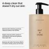 imageSalt ampamp Stone Body Wash with Antioxidants for Deep Moisture  For Women ampamp Men Sulfate Paraben ampamp Dye Free Leaving Skin Soft and Hydrated  Bergamot ampamp Hinoki 152 fl ozSaffron  Cedar  152 fl oz