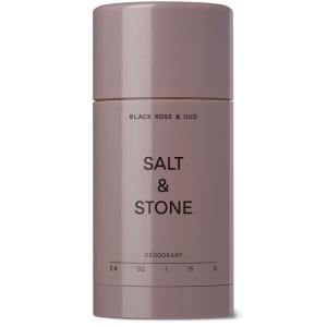 imageSALT ampamp STONE Aluminum Free Deodorant  Extra Strength 48 Hour Protection for Women ampamp Men  Made with Seaweed Extracts Shea Butter ampamp Prebiotics Saffron ampamp CedarBlack Rose  Oud