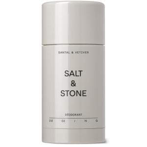 imageSALT ampamp STONE Aluminum Free Deodorant  Extra Strength 48 Hour Protection for Women ampamp Men  Made with Seaweed Extracts Shea Butter ampamp Prebiotics Saffron ampamp CedarSantal  Vetiver