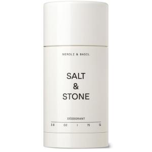imageSALT ampamp STONE Aluminum Free Deodorant  Extra Strength 48 Hour Protection for Women ampamp Men  Made with Seaweed Extracts Shea Butter ampamp Prebiotics Saffron ampamp CedarNeroli  Basil