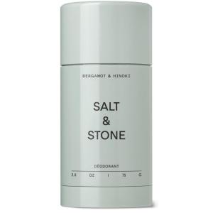 imageSALT ampamp STONE Aluminum Free Deodorant  Extra Strength 48 Hour Protection for Women ampamp Men  Made with Seaweed Extracts Shea Butter ampamp Prebiotics Saffron ampamp CedarBergamot  Hinoki