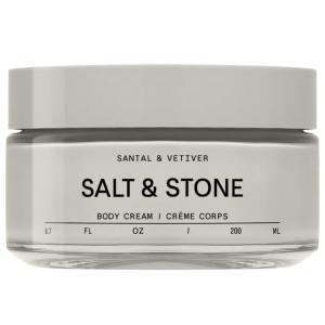 imageSalt ampamp Stone Body Cream  Santal ampamp Vetiver  Hydrating Formula with Seaweed Extracts Spirulina ampamp Squalane  Deep Hydration Skin Barrier Support ampamp Healthy Glow  for all Skin Types 67 fl ozSantal  Vetiver
