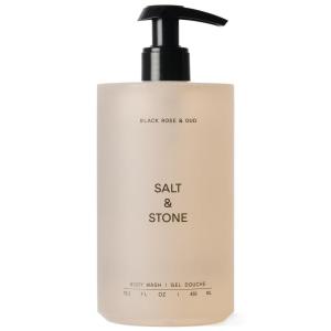 imageSalt ampamp Stone Body Wash with Antioxidants for Deep Moisture  For Women ampamp Men Sulfate Paraben ampamp Dye Free Leaving Skin Soft and Hydrated  Bergamot ampamp Hinoki 152 fl ozBlack Rose  Oud  152 fl oz